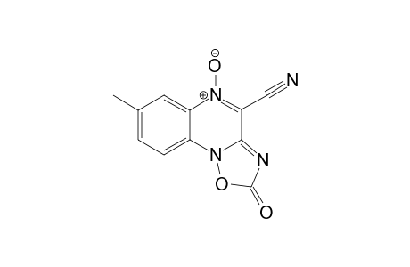 2-keto-7-methyl-5-oxido-[1,2,4]oxadiazolo[2,3-a]quinoxalin-5-ium-4-carbonitrile