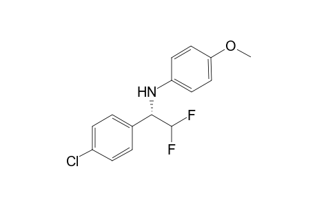 (S)-N-(1-(4-chlorophenyl)-2,2-difluoroethyl)-4-methoxyaniline
