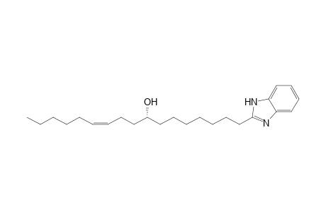 2-[(8R,11Z)-8-Hydroxyheptadec-11-enyl]-1H-benzimidazole