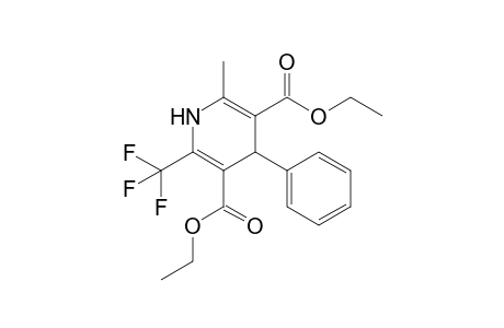 Diethyl 1,4-Dihydro-2-methyl-4-phenyl-6-(trifluoromethyl)pyridine-3,5-dicarboxylate