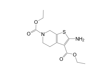 thieno[2,3-c]pyridine-3,6(5H)-dicarboxylic acid, 2-amino-4,7-dihydro-,diethyl ester