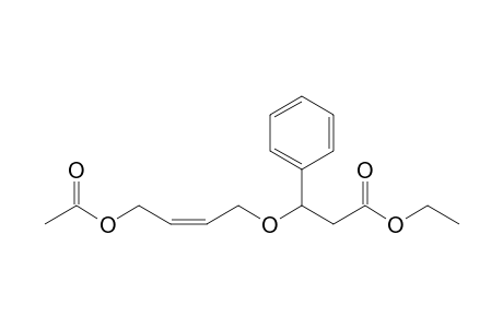 3-[(Z)-4-acetoxybut-2-enoxy]-3-phenyl-propionic acid ethyl ester