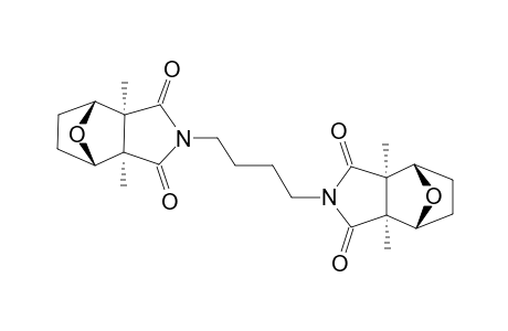 BIS-[(1-S,2-R,3-S,6-R)-1,2-DIMETHYL-3,6-EPOXYCYCLOHEXANE-1,2-DICARBOXIMIDO]-TETRAMETHYLENE