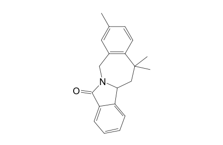 3,13,13-TRIMETHYL-7-OXO-5,11B,12,13-TETRAHYDRO-7H-ISOINDOLO-[2,1-B]-BENZAZEPINE