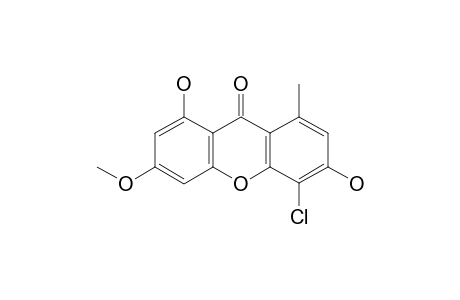 5-CHLORO-1,6-DIHYDROXY-3-METHOXY-8-METHYLXANTHONE