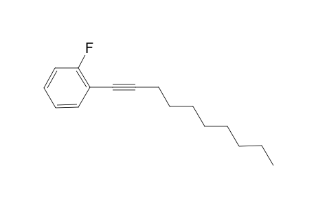 1-Dec-1-ynyl-2-fluoranyl-benzene