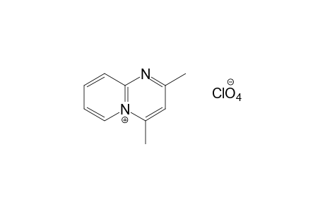 2,4-dimethylpyrido[1,2-a]pyrimidin-5-ium perchlorate