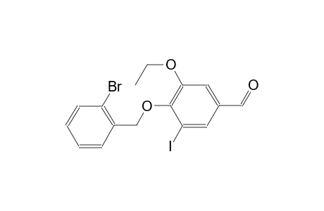 benzaldehyde, 4-[(2-bromophenyl)methoxy]-3-ethoxy-5-iodo-