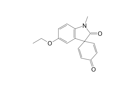 5'-Ethyloxy-1'-methyl-4H-spiro[cyclohexa-2,5-diene-1,3'-indol]-2',4(1'H)-dione