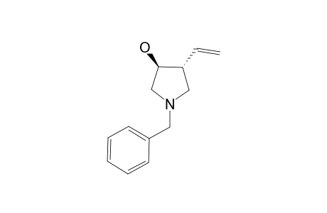 (3S,4R)-1-BENZYL-4-VINYL-PYRROLIDIN-3-OL