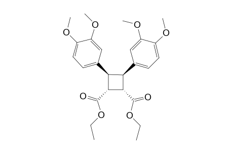 1,2-Diethyl 3.beta.,4.beta.-bis(3',4'-dimethoxyphenyl)-1.alpha.,2.alpha.-cyclobutanedicarboxylate