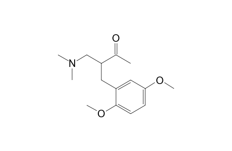 3-[(Dimethylamino)methyl]-4-(2',5'-dimethoxyphenyl)butan-2-one