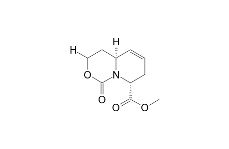 1H,3H-Pyrido[1,2-c][1,3]oxazine-8-carboxylic acid, 4,4a,7,8-tetrahydro-1-oxo-, methyl ester, cis-