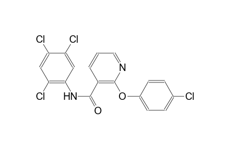 2-(4-Chloranylphenoxy)-N-[2,4,5-tris(chloranyl)phenyl]pyridine-3-carboxamide