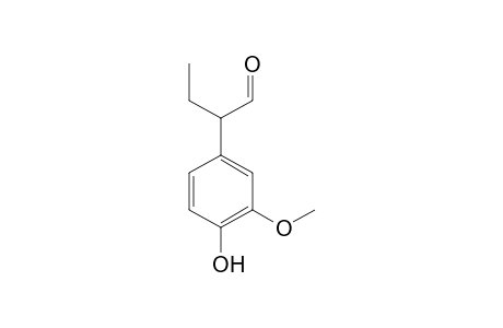 A-Ethyl-4-hydroxy-3-methoxy-benzeneacetaldehyde