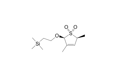 3,5-DIMETHYL-2-[2-(TRIMETHYLSILYL)-ETHOXY]-DIHYDROTHIOPHENE-1,1-DIOXIDE