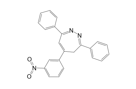 4H-1,2-Diazepine, 5-(m-nitrophenyl)-3,7-diphenyl-