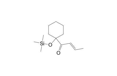 1-(1'-((Trimethylsilyl)oxy)cyclohexyl)-2-buten-1-one