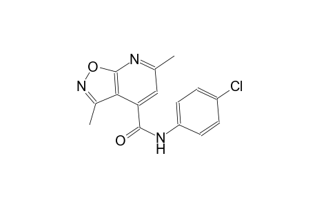 isoxazolo[5,4-b]pyridine-4-carboxamide, N-(4-chlorophenyl)-3,6-dimethyl-