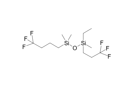 [(Dimethyl)(4',4',4'-trifluorobutyl)]-(3',3',3'-trifluoropropyl)(ethyl)methyl]-disiloxane