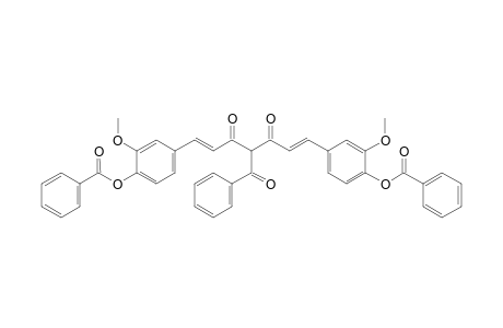 1,7-Bis(4-benzoyloxy-3-methoxyphenyl)-4-benzoyl-1,6-heptadiene-3,5-dione