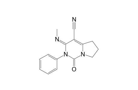 (E/Z)-3-Methylimino-1-oxo-2-phenyl-1,2,3,5,6,7-hexahydropyrrolo[1,2-c]pyrimidine-4-carbonitrile