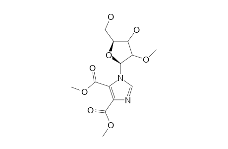 METHYL-1-(2'-O-METHYL-BETA-D-ERYTHROPENTAFURANOSYL)-4,5-IMIDAZOLEDICARBOXYLATE