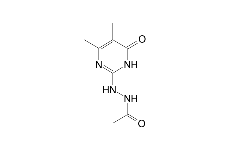 Acetohydrazide, N2-(5,6-dimethyl-4(3H)-oxopyrimidin-2-yl)-