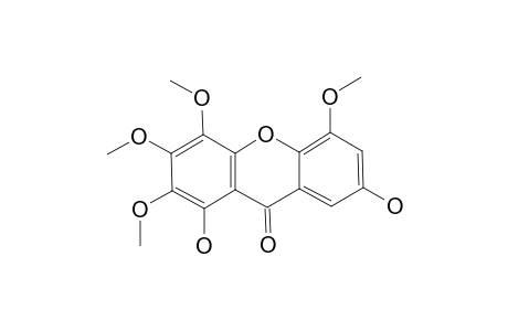 1,7-DIHYDROXY-2,3,4,5-TETRAMETHOXYXANTHONE