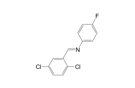Benzene, 1-(2,5-dichlorobenzylidenamino)-4-fluoro-
