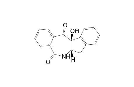 (5a S)-5,5a,6,12a-Tetrahydro-12a-hydroxyindeno[2,1-c]-[2]benzazepine-7,12-dione