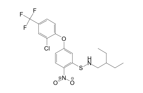 Benzenesulfenamide, 5-[2-chloro-4-(trifluoromethyl)phenoxy]-N-(2-ethylbutyl)-2-nitro-