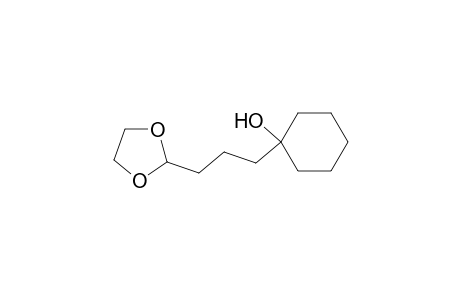 2-[3-(1-Hydroxycyclohexyl)propyl]-1,3-dioxolane