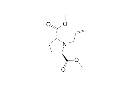dimethyl (2R,5R)-1-allylpyrrolidine-2,5-dicarboxylate