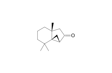 6,10,10-Trimethyltricyclo[4.4.0.0(1,3)]decan-4-one