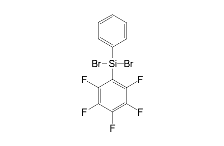 PHENYL-PENTAFLUORPHENYL-DIBrOMSILAN