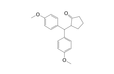 2-BIS-(4-METHOXYPHENYL)-METHYLCYCLOPENATNONE