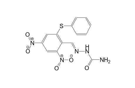 benzene, 2-[(E)-[(aminocarbonyl)hydrazono]methyl]-1,5-dinitro-3-(phenylthio)-