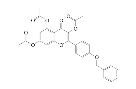 02-(4-BENZYLOXYPHENYL)-3,5,7-TRIACETYLOXY-4H-1-BENZOPYRAN-4-ONE;KAEMPFEROL-4'-BENZYLETHER-TRIACETATE