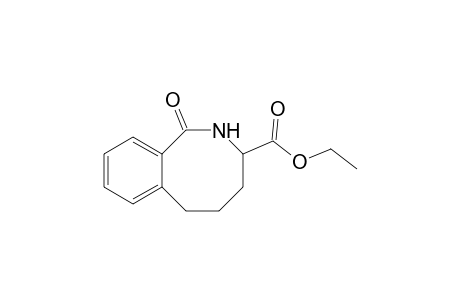 1-keto-3,4,5,6-tetrahydro-2H-2-benzazocine-3-carboxylic acid ethyl ester