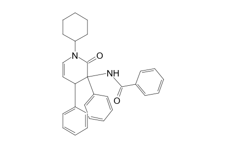 Benzamide, N-(1-cyclohexyl-1,2,3,4-tetrahydro-2-oxo-3,4-diphenyl-3-pyridinyl)-