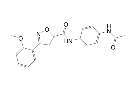 5-isoxazolecarboxamide, N-[4-(acetylamino)phenyl]-4,5-dihydro-3-(2-methoxyphenyl)-