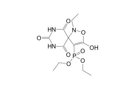 4-diethoxyphosphoryl-1-ethyl-3-hydroxy-2-oxa-1,7,9-triazaspiro[4.5]dec-3-ene-6,8,10-trione