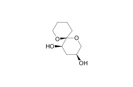 (3S,5R,6S)-1,7-dioxaspiro[5.5]undecane-3,5-diol