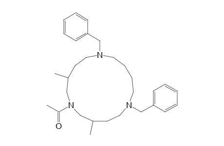 11-Acetyl-1,6-dibenzyl-9,13-dimethyl-1,6,11-triazacyclopentadecane
