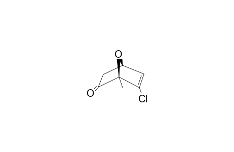 (1RS,4SR)-6-CHLORO-1-METHYL-7-OXABICYCLO-[2.2.1]-HEPT-5-EN-2-ONE