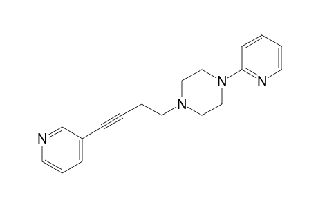 1-(2-pyridinyl)-4-[4-(3-pyridinyl)but-3-ynyl]piperazine