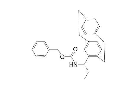 Benzyl (Rp,S)-[1-([2.2]paracyclophane-4'-yl)propyl]carbamate