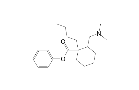 phenyl 2-[(dimethylamino)methyl]-1-n-butylcyclohexane-1-carboxylate