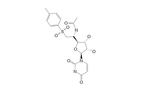 1-[5(R)-ACETAMIDO-5,6-DIDEOXY-6-(PARA-TOLUENSULFONYL)-BETA-D-RIBO-HEXOFURANOSYL]-URACIL